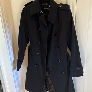Like New Calvin Klein Black Trench